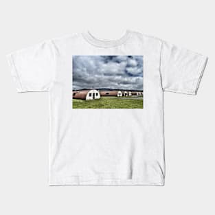 World war II POW camp Cultybraggan Camp near Crieff, west perthshire, Scotland Kids T-Shirt